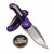Microtech LUDT S/E Generation III 1135-11PU Purple Stonewash Standard Partial Serrated