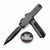 Microtech Ultratech ZBP 1122-1NC Natural Clear Double Edge 3.5" Black Standard M390MK - Zero Blade Play