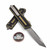 Microtech Scarab II Gen III Tanto 4" 1279-10APOD OD Green Apocalyptic Standard