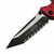 Microtech Socom Elite Manual Red 4" T/E Full Serrated Black 161-3RD Tanto on EDC Lifestyle