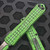 Heretic Manticore E Grenade Frag Grip 3.19" Bowie Toxic Green CEL Shading H026BF-CS-TX