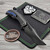 Poikilo Blade Armadillo DLC Titanium Folder 3.37 DLC Mirror Stonewash M398 w/ZircuTi Clip and Back Spacer