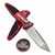 Microtech Socom Elite Auto Red 4" T/E Stonewash 161A-10RD