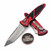 Microtech Socom Elite Auto Red 4" T/E Stonewash 161A-10RD Tanto on EDC Lifestyle