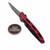 Microtech Socom Elite Auto Red 4" T/E Stonewash 161A-10RD