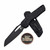 Microtech MSI Ram-Lok Black Tri-Grip Polymer 3.85" S/E Tactical 210T-1TPM By Edc Lifestyle