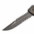 Microtech Combat Troodon Interceptor Gen 3 Natural Clear Apocalyptic Standard Partial Serrated 1217-11APNCS