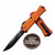 Microtech Hera II Mini Orange 2.90" Recurve Black 1705M-1OR By Edc Lifestyle