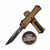 Microtech Hera II Mini Tan 2.90" Recurve Black 1705M-1TA By Edc Lifestyle