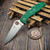 Spyderco Endura 4 Back Lock Green FRN 3.8" Satin VG-10 C10FPGR by EDC Lifestyle