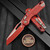 Microtech MSI Ram-Lok Cerakote Crimson Red Tri-Grip Polymer 3.85" S/E 210T-1PMCCM By Edc Lifestyle