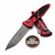 Microtech Socom Elite Auto Red 4" T/E Partial Serrated Apocalyptic 161A-11APRD Tanto on EDC Lifestyle