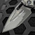 Heretic Medusa Manual Tanto Gray CEL Shading 3" Magnacut H009-CS-GRY