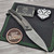 Poikilo Blade VK-Zen Standard 2 Titanium Folder 3.18" DarkStonewash M398