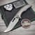 Poikilo Blade Armadillo Standard 1 Titanium Folder 3.37 Pearlescent Stonewash M398
