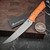 MICROTECH KNIVES 6.125" M390 BONING KNIFE STONEWASH STANDARD EMBER G-10 3100-10EM