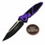 Microtech Socom Elite Manual Purple 4" S/E Black 160-1PU Single Edge on EDC Lifestyle