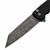 Pro-Tech Knives Malibu Flipper Black handle Acidwash Reverse Tanto Magnacut 3.3" Blade PT-5401-AW