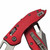 Microtech Stitch Ram-Lok 169RL-10APFLRD Red Fluted Aluminum Apocalyptic Standard