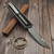 Microtech Scarab II Gen III S/E Natural Clear Apocalyptic 1278-10APNC - Preowned