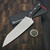 MICROTECH KNIVES 8" M390 CHEF KNIFE STONEWASH STANDARD BLACK G-10 3000-10BK