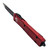 Microtech Ultratech 123-1RD Red Tanto Edge Black Standard