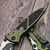 Microtech Socom Elite Manual OD Green 4" T/E Full Serrated Black 161-3OD Tanto on EDC Lifestyle