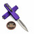 Microtech UTX-85 Gen IV Purple D/E 3.10" M390MK Stonewash 12324-10PU