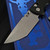 Chaves Knives Redencion Street X-Lock Black 3.25" D2 Stonewash Tanto