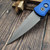 Pro-Tech Knives Godson Automatic Knife Blue 3.15" Blasted Finish 720-BLUE