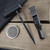 Bastinelli Knives Ventilation Black Handle, Black PVD Spike