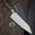 MICROTECH KNIVES 8" M390 CHEF KNIFE STONEWASH STANDARD
TITANIUM BOLSTER BLACK CHERRY G-10 3000B-10BC