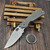 Mick Strider Knives SMF DGG Ti/Ti