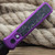 Pro-Tech Godson Purple Handle Marble Carbon Fiber Inlay 3.15" DLC Wash