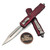 Microtech Dirac Delta Merlot 3.75" D/E Stonewash 227-10MR By Edc Lifestyle