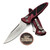 Microtech Socom Elite 160A-10MR Merlot S/E Auto Stonewash