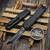 Microtech UTX-85 Gen IV Black Tactical T/E Full Serrated 3.10" 12334-3T