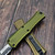 Microtech Mini Hera 1701M-2OD OD Green Bayonet Partial Serrated Black Standard