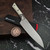 MICROTECH KNIVES 6" M390 UTILITY KNIFE STONEWASH STANDARD BEAD BLAST BOLSTER IVORY G-10 3400B-10IV