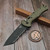 Benchmade Claymore Auto Ranger Green T/ E Serrated 9071SBK-1 - Preowned