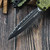 Microtech UTX-85 Gen IV OD Green D/E Full Serrated 3.10" M390MK 12324-3OD