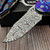 Yan Knives GTC Cabot Titanium Handle Zircuti Scales Grabak Damasteel
