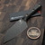 MICROTECH KNIVES 4.2" M390 DLC SANTOKU KNIFE CARBON FIBER 3300-1DLCCFS
