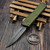 Microtech OD Green Executive Scarab II D/E Gen III Apocalyptic 1175-10APOD