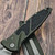 Microtech Socom Elite 160-11APWL Woodland Single Edge Apocalyptic Partial Serrated