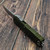 Microtech UTX-85 Gen IV OD Green S/E 3.10" M390MK Partial Serrated Stonewash 12314-11OD