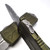 Microtech Exocet 157-12APOD OD Green Apocalyptic Double Edge Full Serrated OTF Money Clip
