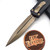Microtech 227-13 Dirac Delta Double Edge Bronze Standard
