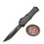 Microtech Hera II Mini Natural Clear 2.90" Recurve Black 1705M-1NC By Edc Lifestyle