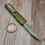Microtech 227-10APOD OD Green Dirac Delta Double Edge Apocalyptic